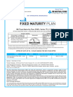 Kim Sbi Fixed Maturity Plan (FMP) Series 79 (1130 Days)