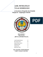 Cover Makalah Duta - Tugas Sosiologi