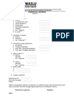 b1. FORMULIR LAPORAN