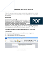 Materi 4 - Memformat Paragraf - Bullet Dan Numbering - Drop Cap Dan Spasi Baris