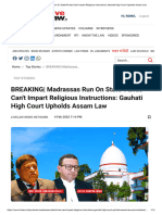 Assam Madrassa Case