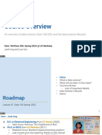 DS100 Sp22 Lec 01 - Course Overview, Data Science Lifecycle