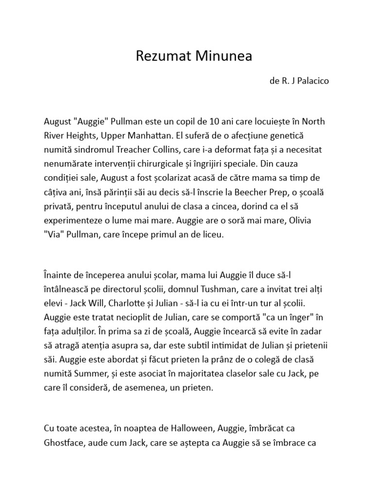 Minunea | PDF
