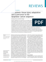 Metaplasia. Nature Reviews