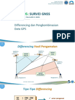 Survei GNSS 6 - Differencing Dan Pengkombinasian Data GPS - 2023