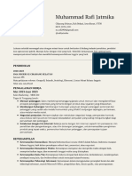 CV RAFI PDF