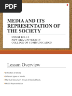 2-Media and Its Representation of The Society