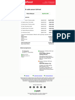 Makasih Udah Pesan Gofood: Total Dibayar