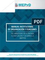 Manual de Organizacion y Funciones