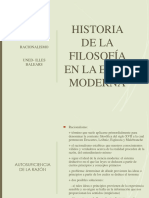 Historia de La Filosofía en La Edad Moderna