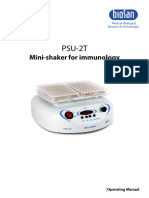 PSU-2T, Mini-shaker for immunology