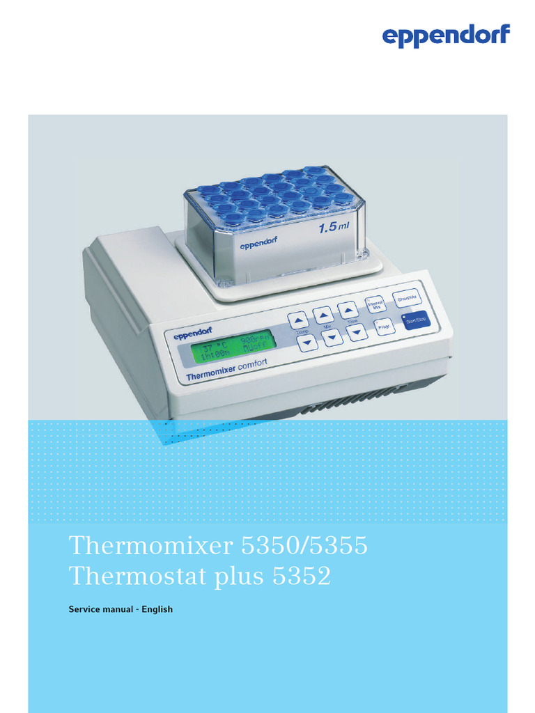 Eppendorf Thermomixer 5350 Service Manual PDF Personal Protective