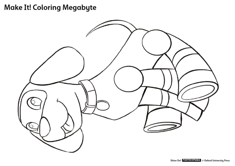 Coloring Megabyte: Shine On! | PDF