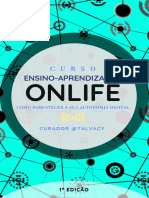 E-Book Da 1 Edição Do Curso Ensino-Aprendizagem ONLIFE