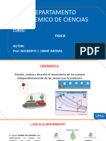 Cinematica Del Movimiento Rectilineo