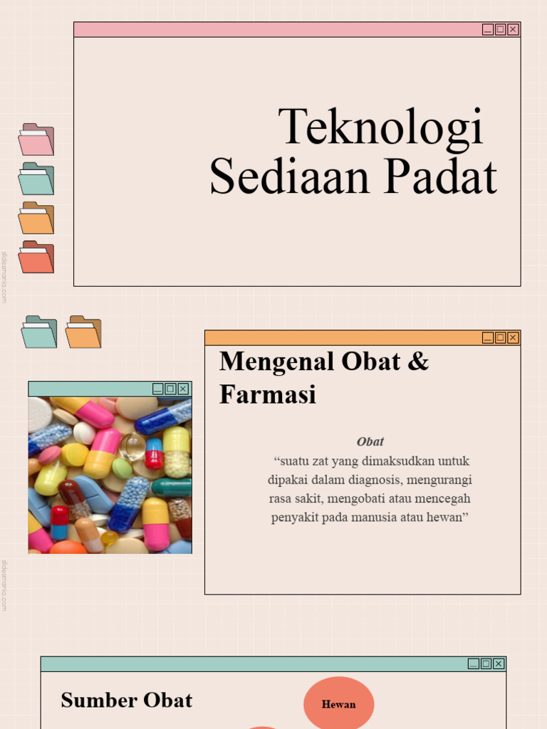 Teknologi Sediaan Padat (Rangkuman 1) | PDF