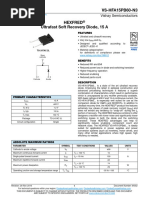HFA30PB120PbF 1200V 30A Rectifiers Diode Vishay #709202