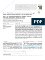 The Use of HYDRUS-2D To Simulate Intermittent Agricultural Managed Aquifer Recharge in Alfalfa in The San Joaquın Valley