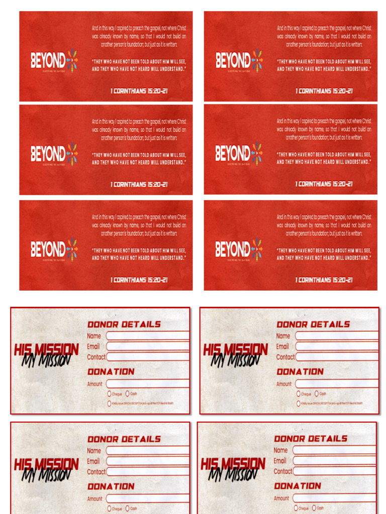 CCF Beyond Sticker | PDF
