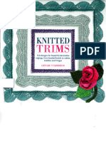 150 Knitted Trims Designs For Beautiful Decorative Edgings, From Beaded Braids To Cables, Bobbles, and Fringes