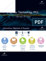 Premier Technology PCL: February 24, 2023