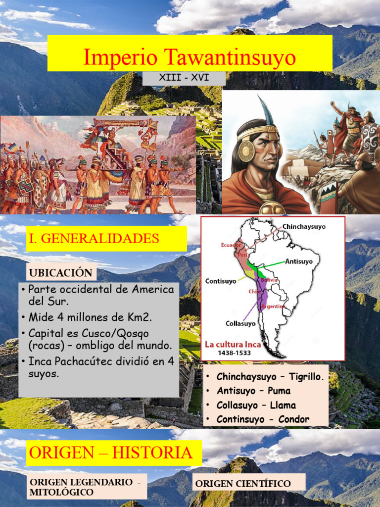 Geohistoria del Imperio Tawantinsuyo | PDF | Imperio Inca | Perú