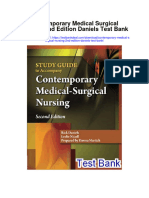 Contemporary Medical Surgical Nursing 2nd Edition Daniels Test Bank