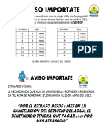 AVISO IMPORTATE Octubre