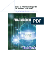 Core Concepts in Pharmacology 4th Edition Holland Test Bank