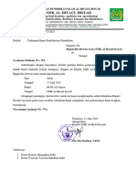 Surat Undangan Penyusunan Kurikulum