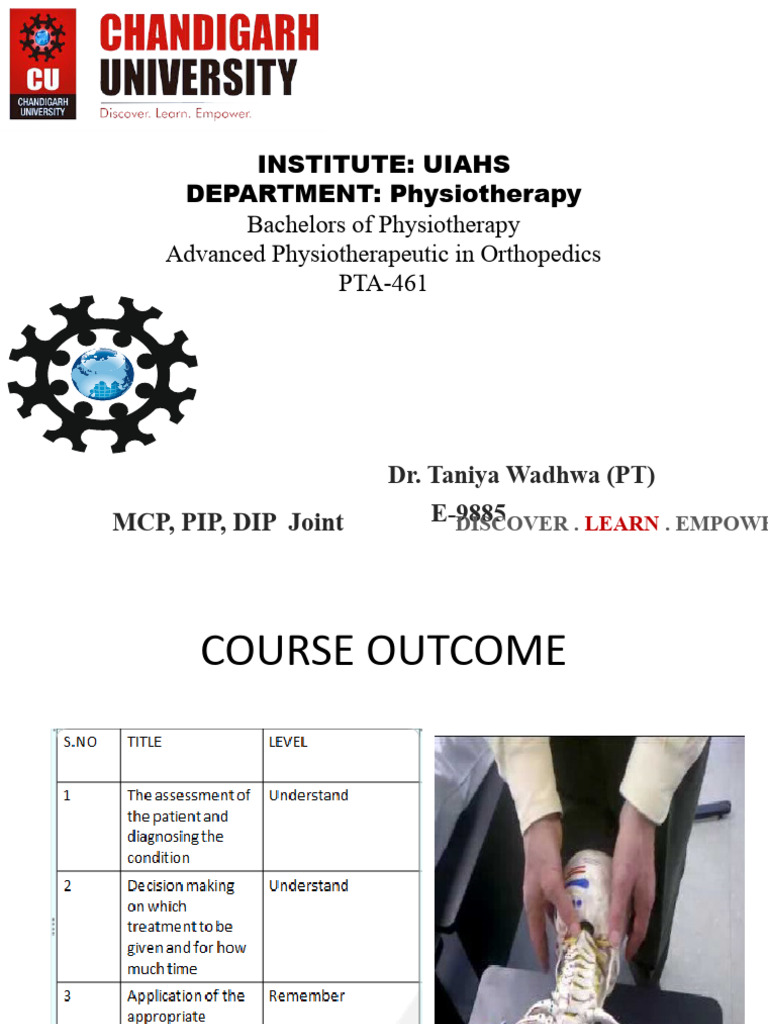 CMC and MCP Joint Mobilization Techniques | PDF