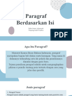 Paragraf Berdasarkan Isi