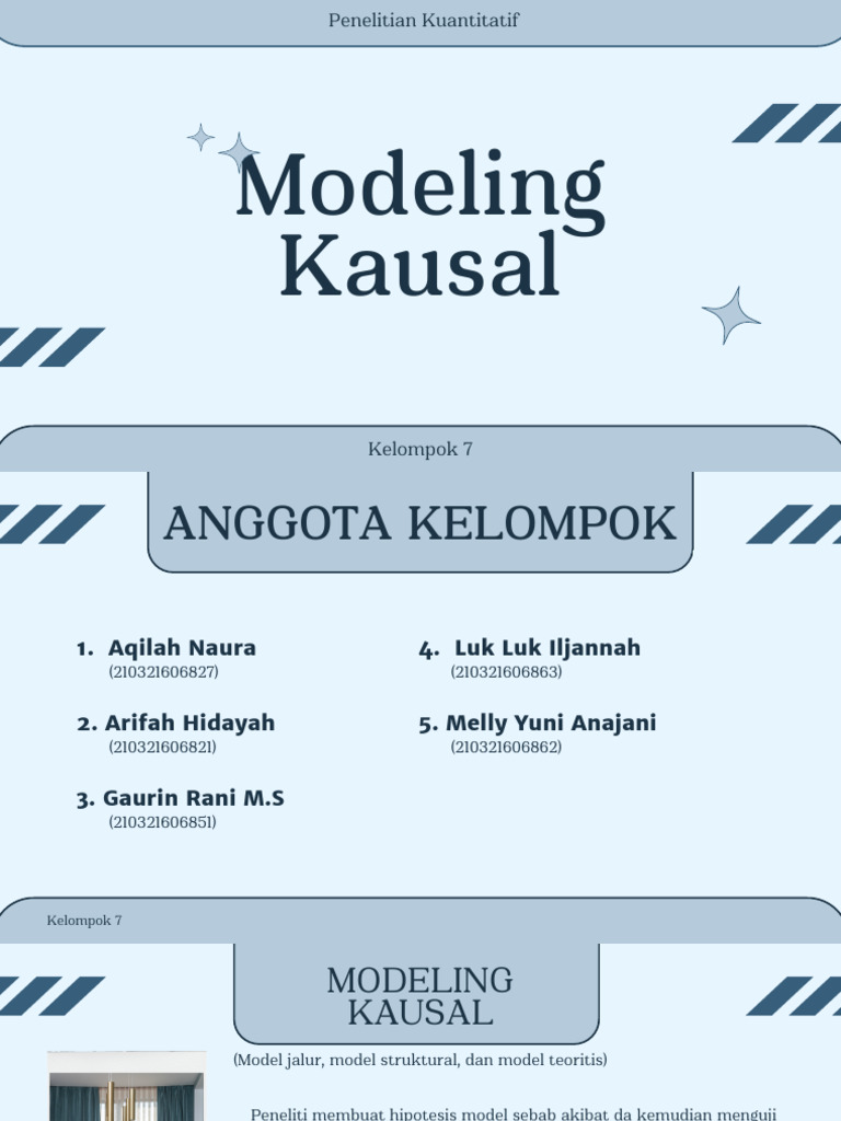 Perbedaan Pengaruh dan Hubungan Kausal | PDF