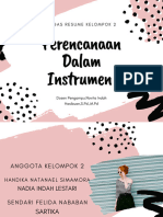 Perencanaan Dalan Instrumen