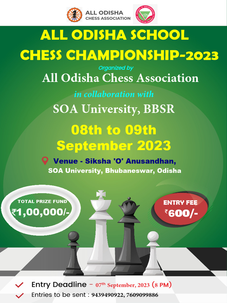 June, 2023 - All Odisha Chess Association