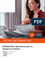 02MAIR Matemáticas para La Inteligencia Artificial