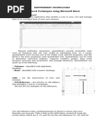 Etech MS Excel SLM