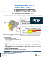 Boletin Meteorologico N38