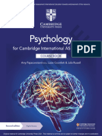 ASAL Psychology CB Unit 3 2nd Sample