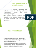 Week 10 Analysis, Preesentation,& Interpretation of Data