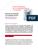 6 To Dia Novena Retiro de Matrimonios Consagrado A La Sagrada Familia de Nazaret