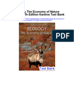 Ecology The Economy of Nature Canadian 7th Edition Kareiva Test Bank