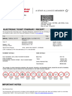 Air India Web Booking Eticket (JVZGLI) - SACHIN