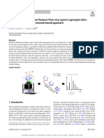 Identifying Dominant Flow Features From Very-Spars