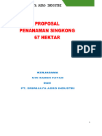 Proposal Penanaman Singkong