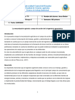 La Mecanizacion Agricola Campo de Accion de La Ingenieria Agronomica