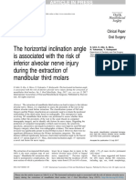 Pubmed (2017) Inclination Horizontal Third Molar