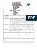 1.2.5.4 SOP Kajian Dan Tindak Lanjut Terhadap Masalah Potensial DLM Penyelenggaraan Prog Dan Pelayanan