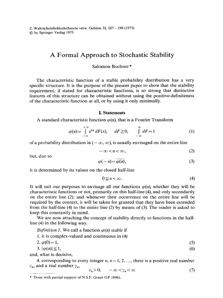 Formal Approach Example