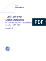 TCP - IP Ethernet Communications For Series 90-30 CPU372 - CPU374 PLUS User's Manual, GFK-2382AGFK2382A